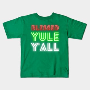 Blessed Yule Kids T-Shirt